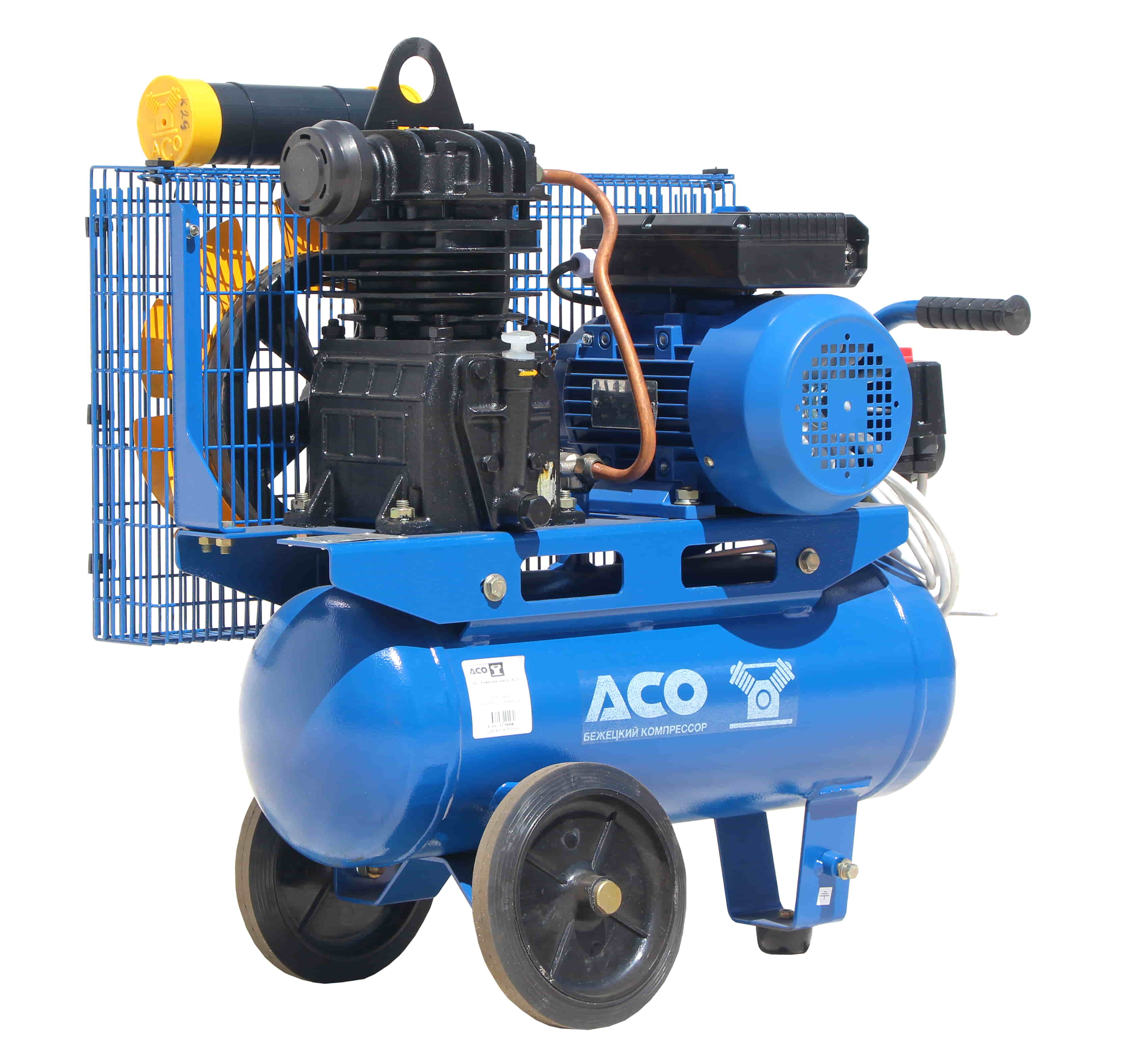 Поршневой компрессор с ременным приводом К29