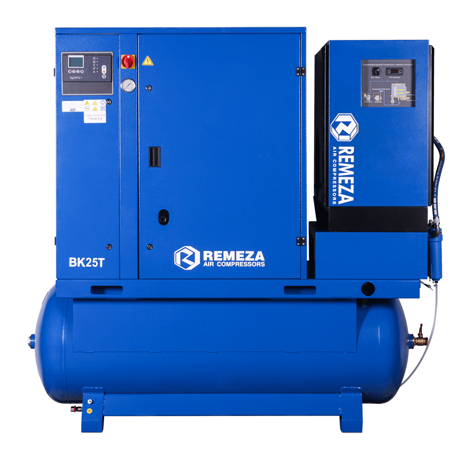 Винтовой компрессор для станков лазерной резки ВК25Т-16-500Д2ВС с частотным преобразователем