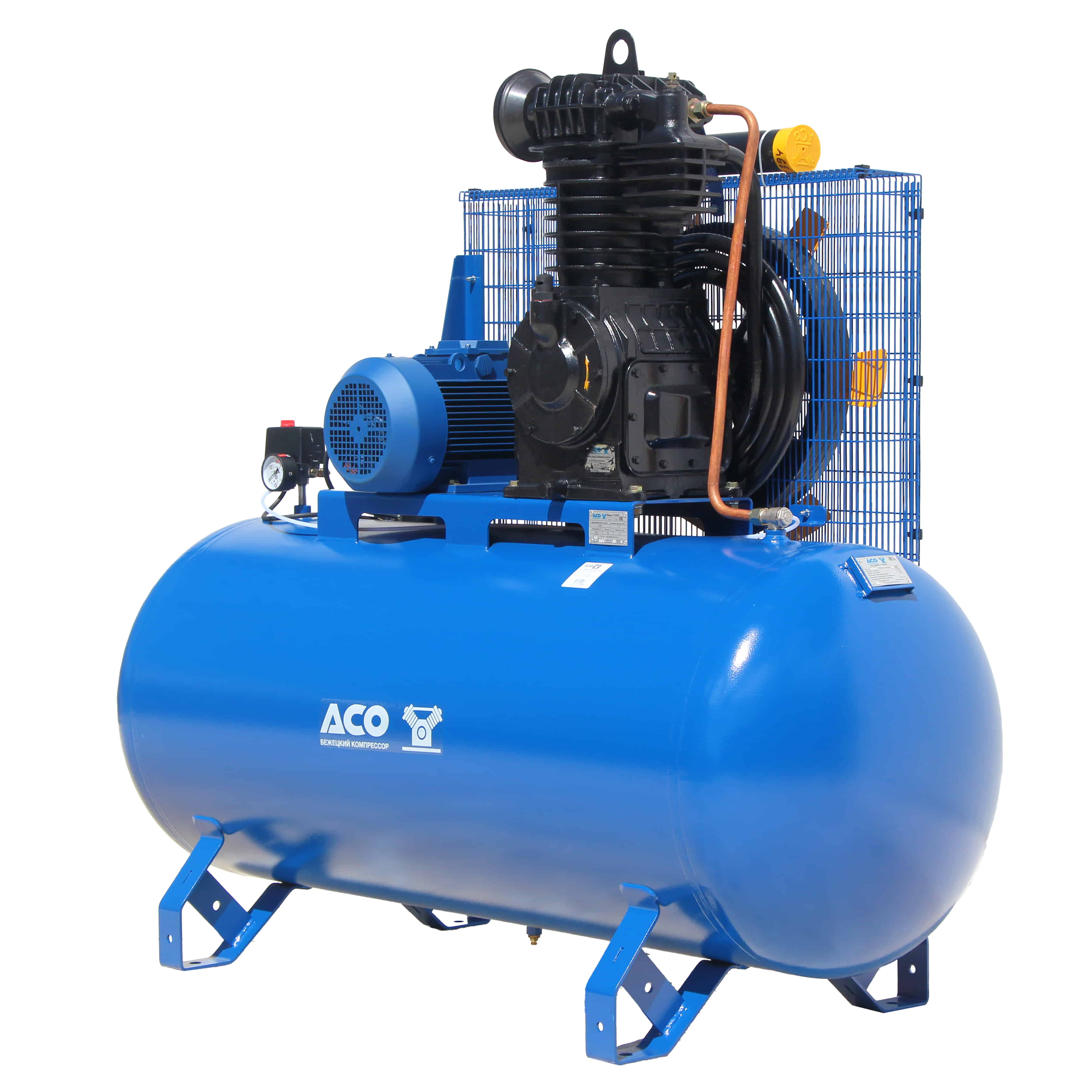 Поршневой компрессор с ременным приводом С415М1/13