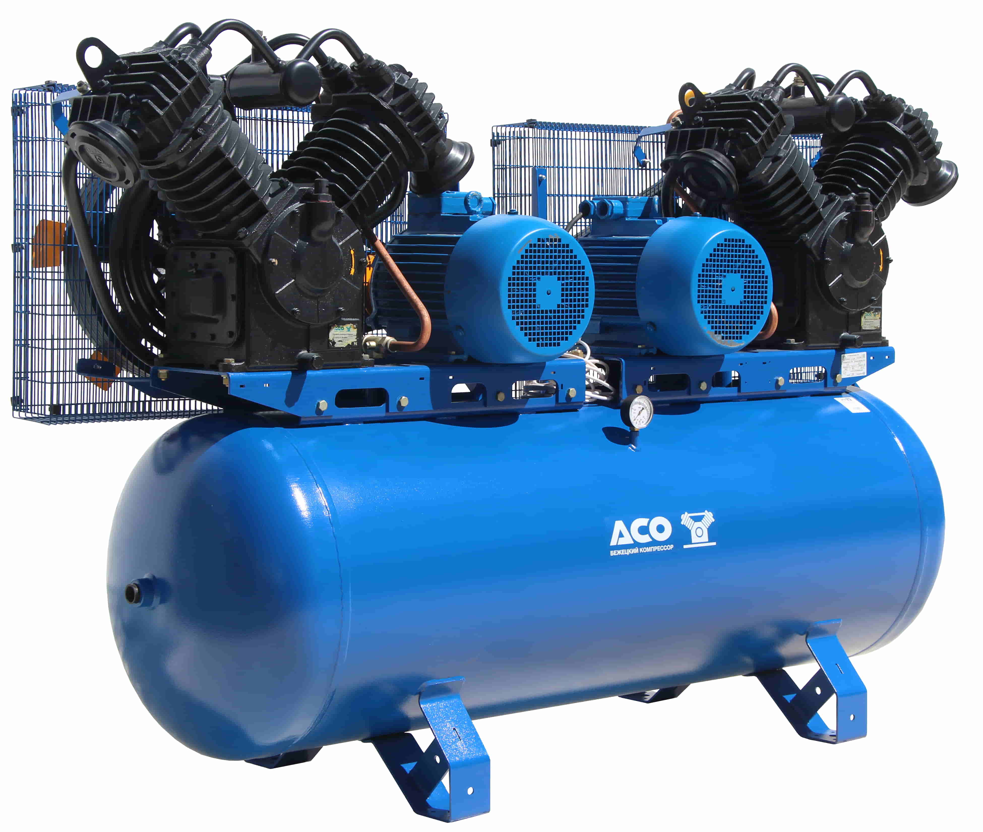 Поршневой компрессор с ременным приводом К3М