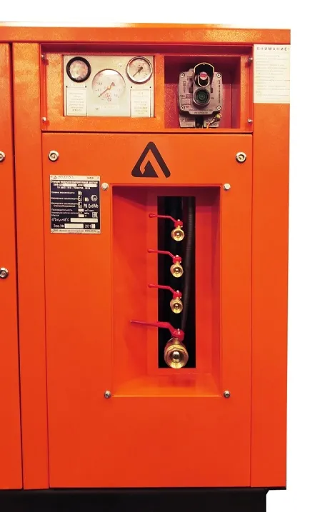 Станция компрессорная электрическая взрывозащищенная шахтная ЗИФ-ШВ 16/0,7 (660; 380 В, на салазках)