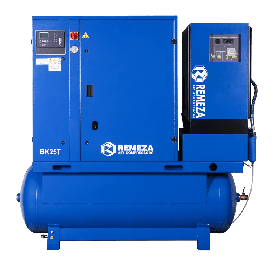 Винтовой компрессор для станков лазерной резки ВК25Т-16-500Д2ВС с частотным преобразователем