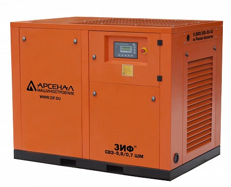 Станция компрессорная электрическая ЗИФ-СВЭ-6,5/1,0 ШМ