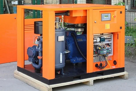 Станция компрессорная электрическая с частотным регулированием ЗИФ-СВЭ-21/0,7 ШМЧ