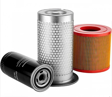 Сервисный набор ET SL 30 (08бар), ET SL 37 (08,10,13бар), ET SL 45 (08,10,13 бар). Фильтры: воздушный-1шт., масляный -1 шт., сепаратор -1шт.