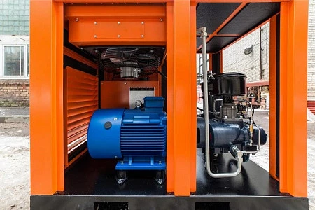 Станция компрессорная электрическая с частотным регулированием ЗИФ-СВЭ-4,5/1,0 ШМЧ