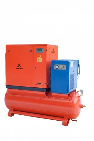 Станция компрессорная на ресивере с осушителем ЗИФ-СВЭ-0,6/1,3 ШМ  ОиР-500