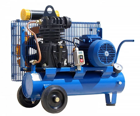 Поршневой компрессор с ременным приводом С412М
