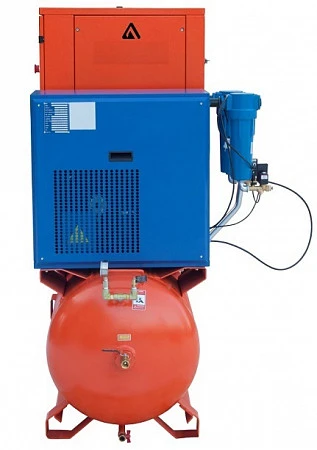 Станция компрессорная на ресивере с осушителем ЗИФ-СВЭ-0,6/1,3 ШМ  ОиР-500